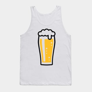 Beer Glass (Beer Drinker / Pale Ale / 2C) Tank Top